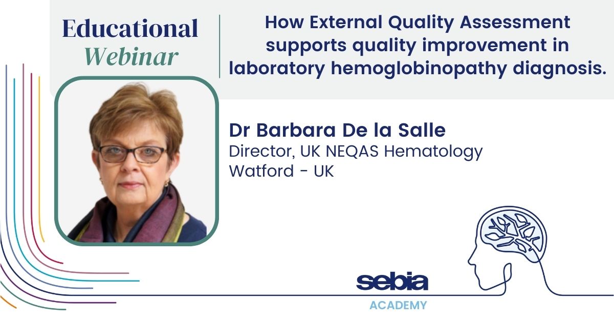 How External Quality Assessment supports quality improvement in laboratory hemoglobinopathy diagnosis