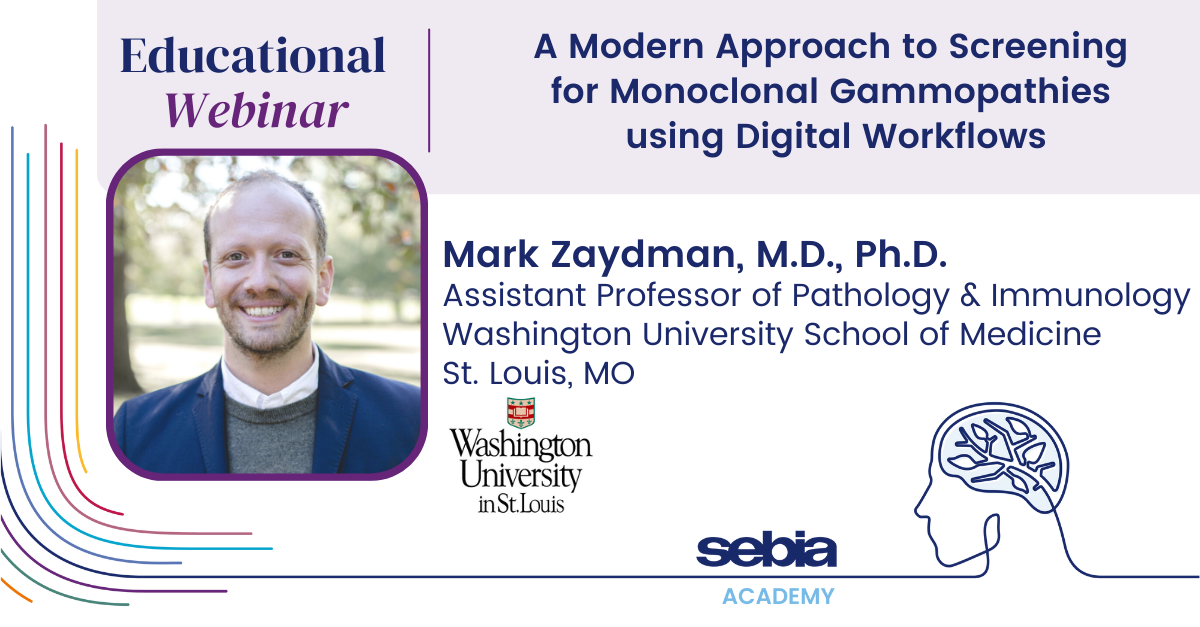 Educational Webinar with Mark Zaydman, M.D., Ph.D